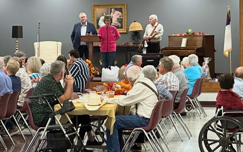 Annual survivor and caregiver dinner